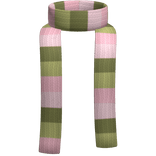 ♡ igari striped scarf