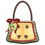 Igari Trinket Green Apple Tote Bag