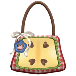 Igari Trinket Red Apple Tote Bag