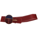 ❀ igari y2k harajuku mori kei red ladybug belt 3.0