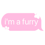 i'm a furry text