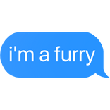 i'm a furry text