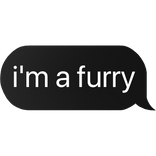 i'm a furry text