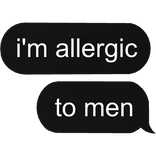 im scared of men text