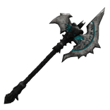 Immortal Cyan Axe of Thousands Dead Souls