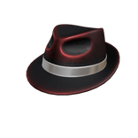 Immortal Fedora: Crimson Fade Fedora