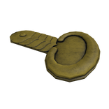 Imperial Brazilian Army Brass Epaulette (L)