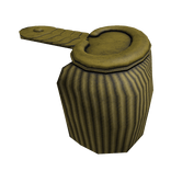 Imperial Brazilian Army Off. Brass Epaulette (L)