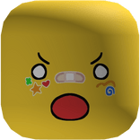 Impressed Silly Face - Yellow