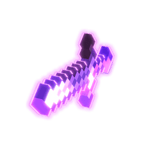 [In Game Glow] Holdable Hell Steel 8 Bit Sword
