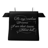 in my restless dreams black off shoulder shirt