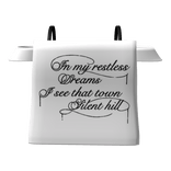 in my restless dreams white off shoulder shirt