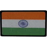 India Flag Patch, Full Colour