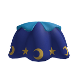 Indigo Blue Starry Moon Skirt