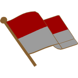Indonesian Flag Pin