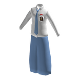 Indonesian Senior High School Female Long Uniform