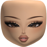 Influencer Y2K Beauty Makeup Doll Head Light Skin