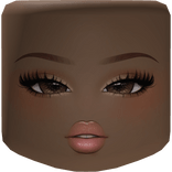 Influencer Y2K Beauty Makeup Face Brown Skin Tone