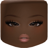 Influencer Y2K Beauty Makeup Face Brown Skin Tone