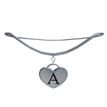 🤍 Initial "A" Heart Necklace 2.0 