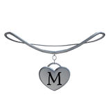 🤍 Initial "M" Heart Necklace 2.0 