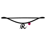 Initial Necklace: R (1.0)