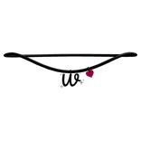 Initial Necklace: W (1.0)