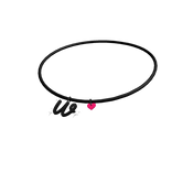 Initial Necklace: W (3.0)