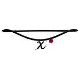 Initial Necklace: X (1.0)