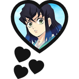 Inosuke Thinking Hearts Demon Slayer
