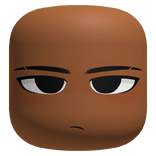 Intimidating Face - Dark Orange