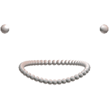 Iris - 60's Tower Visionary (Pair of Pearls)