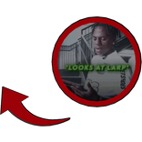 Ishowspeed Looks At Larp Red Circle Meme