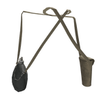 Italian Canteen & Gasmask Bag