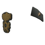 Italian M35 Bustina Bersaglieri 2nd Lt. Patch