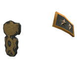 Italian M35 Bustina Bersaglieri Lt. Colonel Patch