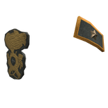 Italian M35 Bustina Bersaglieri Major Patch