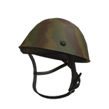 Italian M42 Paratrooper Helmet, Camo
