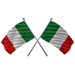 🇮🇹 Italy Shoulder Double Flag