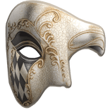 Ivory Jester Mask