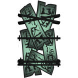 Jade Green Zombie Talisman Arm (R)