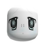 ❄️: Japanese 2000's moe anime snow eyes quiet face