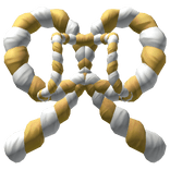 Japanese Bow Gold and White