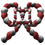 Japanese Bow Red and White