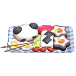 Japanese Igari Kawaii Sushi Tray (Front)