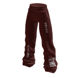 Japanese Inspired Icon Sweatpants - Red