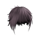 ♰ japanese messy vkei scene purple hair