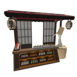 Japanese Mochi Stand