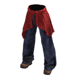 Japanese Selvedge Denim Jeans w/ Drape Drawstring