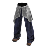 Japanese Selvedge Denim Jeans w/ Drape Drawstring